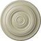 Ekena Millwork Niobe Ceiling Medallion (Fits Canopies up to 8 5/8"), Hand-Painted Clear Yellow, 18"OD x 1 1/2"P CM18NICYF - alternate 1